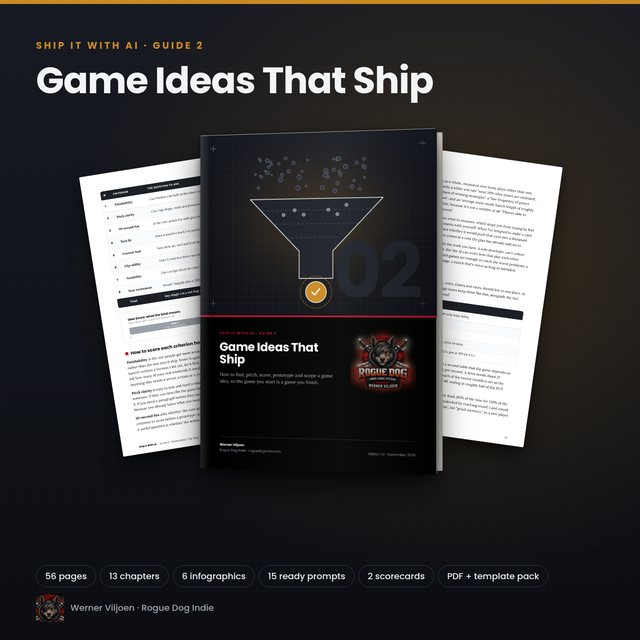 Guide 2: Game Ideas That Ship cover