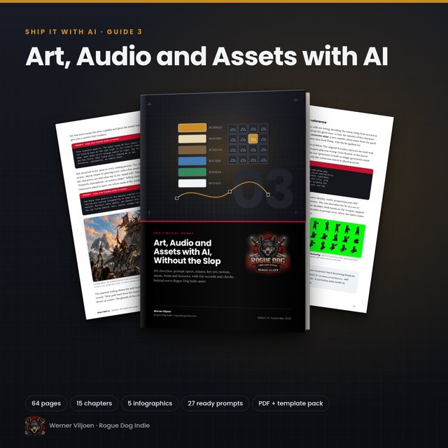 Guide 3: Art, Audio and Assets with AI cover