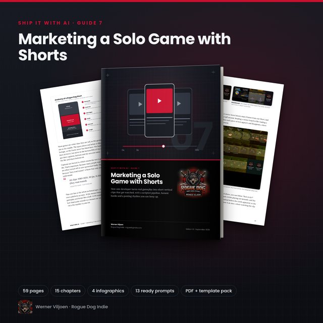 Guide 7: Marketing a Solo Game with Shorts cover