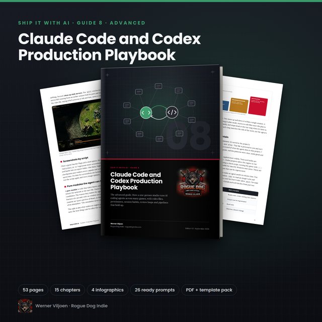 Guide 8 · Advanced: Claude Code and Codex Production Playbook cover